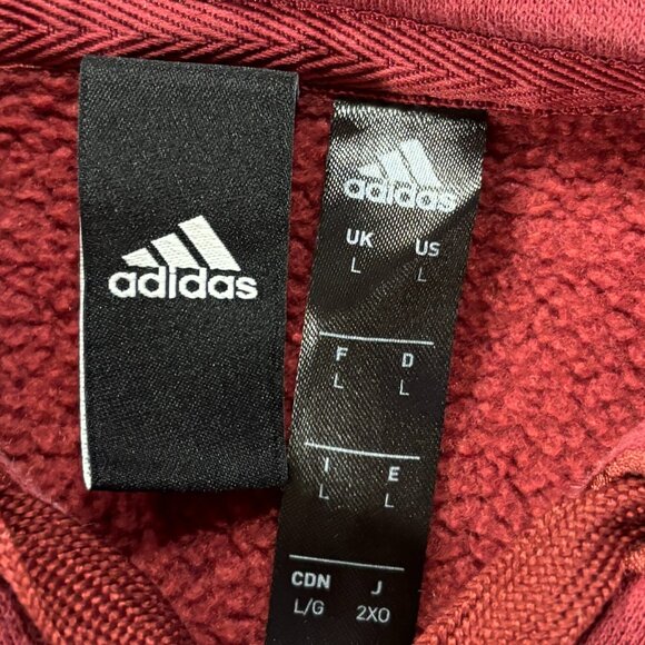 Adidas Full Zip Hoodie - Preowned - Men's Size L - CL - Picture 2 of 3